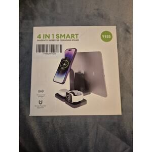 4 in 1 Wireless Charging Stand Fast Charger, iPhone, Apple Watch, AirPods & iPad